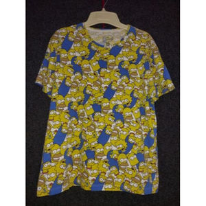 Simpsons All Over Print T-shirt Size medium  Matt Groening